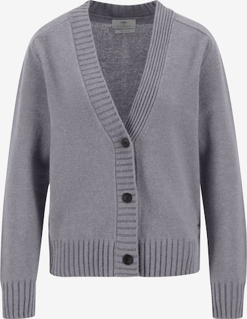 FYNCH-HATTON Knit Cardigan in Grey: front