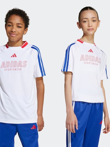 ADIDAS SPORTSWEAR Performance shirt 'House Of Tiro' in White