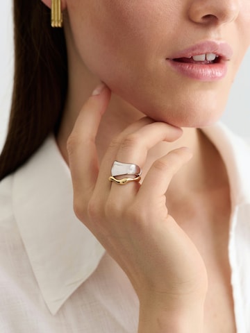 TATUUM Ring 'Orinol' in Silber: Vorderseite