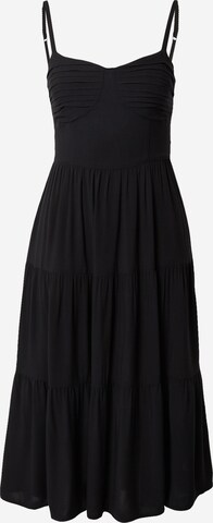 HOLLISTER - Vestido de verão 'EMEA' em preto: frente