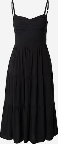 HOLLISTER - Vestido de verano 'EMEA' en negro: frente