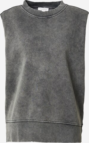 Sweat-shirt TOPSHOP en gris : devant