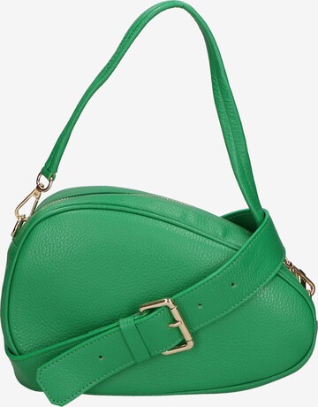 Borsa a spalla di Gave Lux in verde: frontale