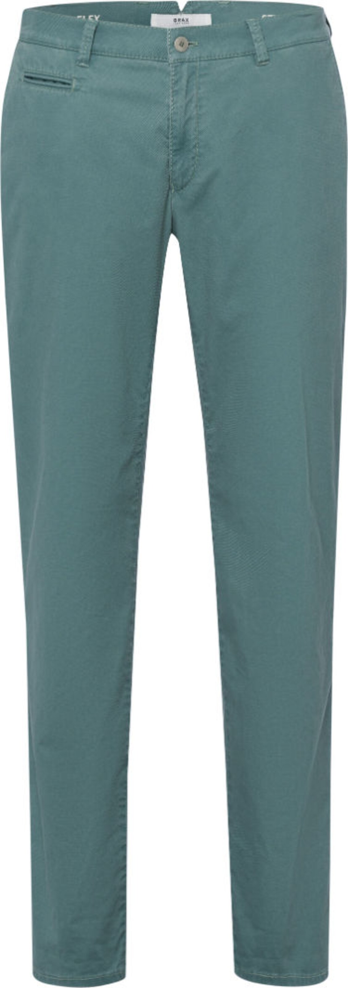 BRAX Regular Chino Pants 'Fabio' in Green: front