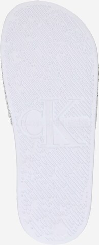 Calvin Klein Jeans - Zapatos abiertos en blanco