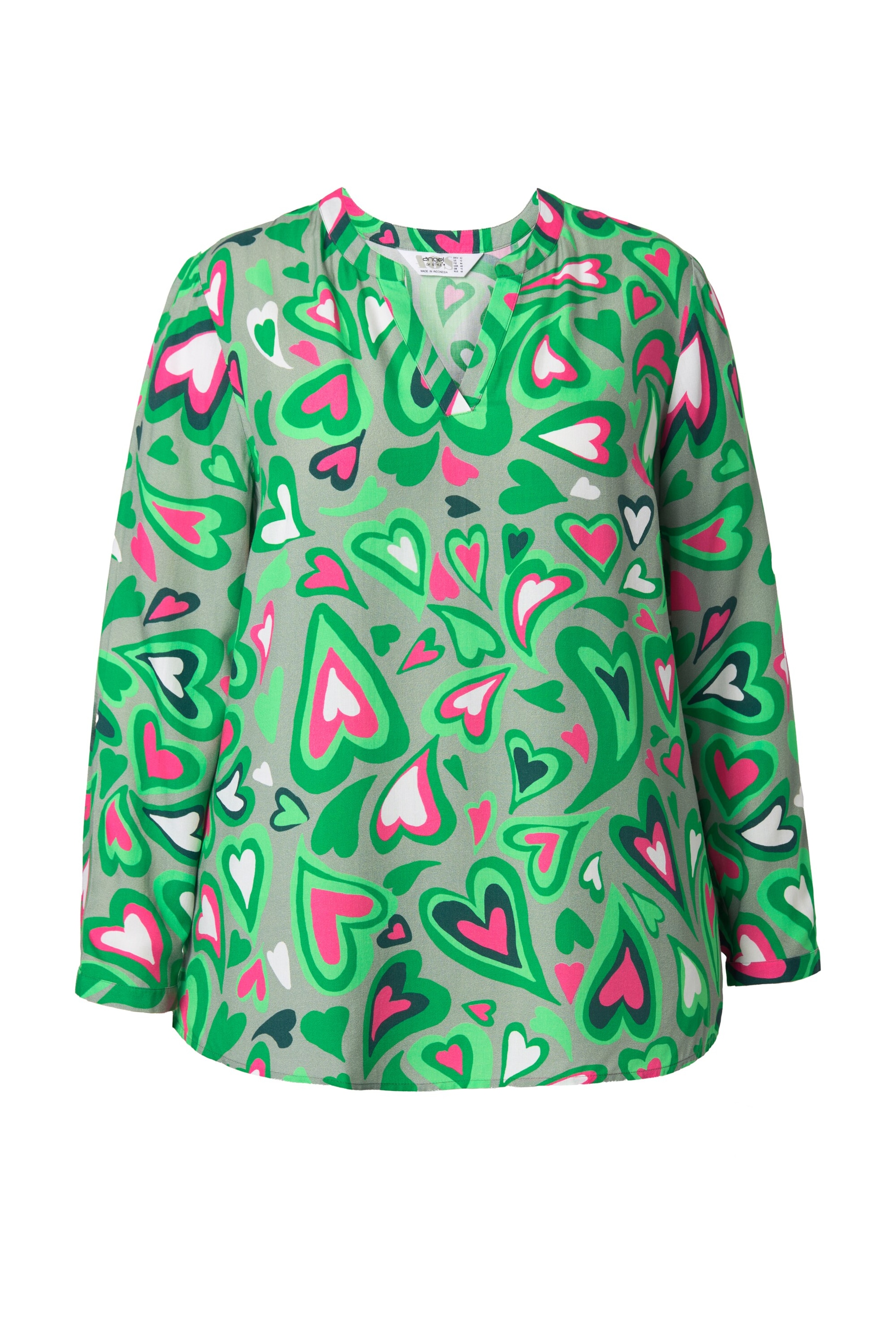Angel of Style Tuniek in Groen: voorkant