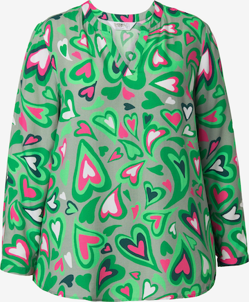 Angel of Style Blouse in Green: front