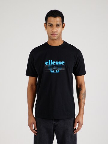 ELLESSE Shirt 'Eliesca' in Zwart: voorkant