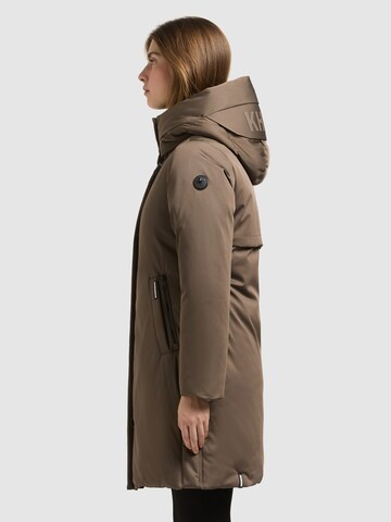 Manteau d’hiver 'Hickle' khujo en marron