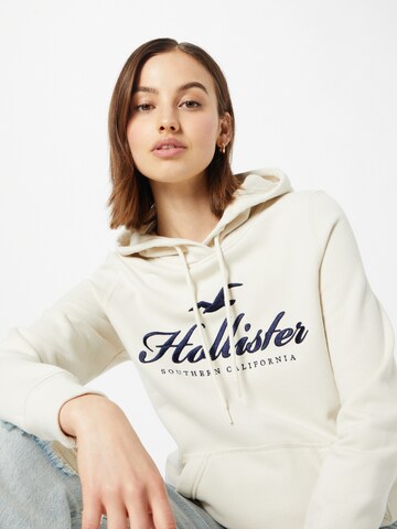 HOLLISTER Sweatshirt in Beige