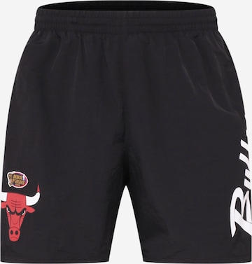 Mitchell & Ness Pants in Black: front