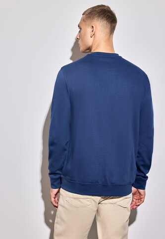 Street One MEN Sweatshirt in Blau