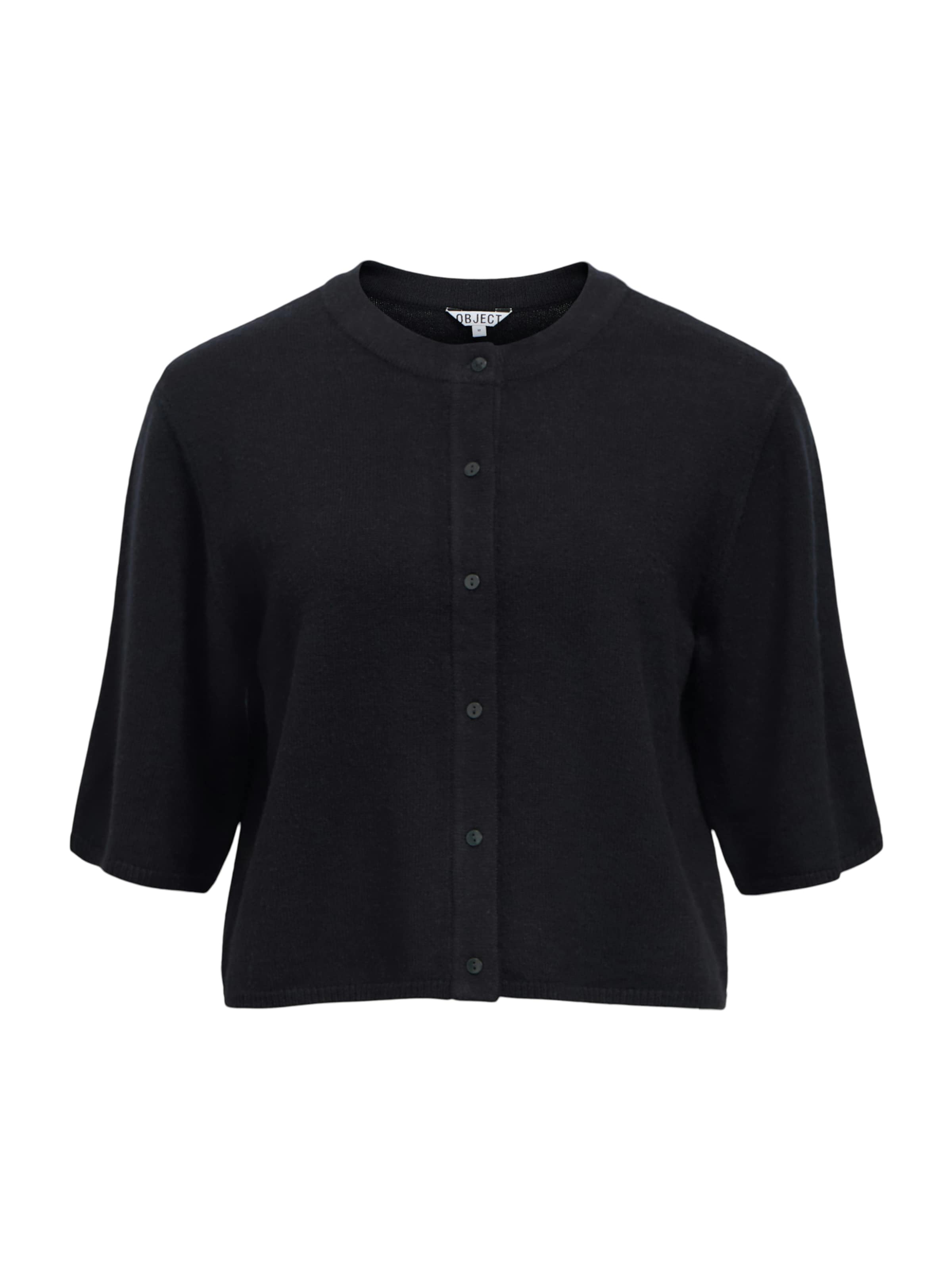 OBJECT Kardigán 'OBJTHESS' - fekete: elől