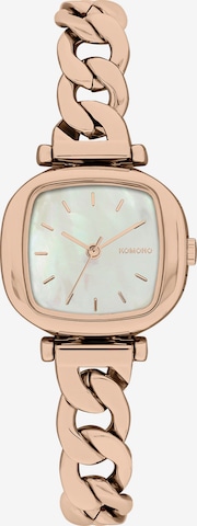 auksinė Komono Analoginis (įprasto dizaino) laikrodis: priekis