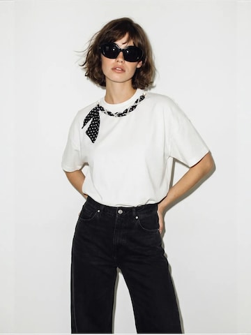 Bianco Lucci - Camisa 'T-Shirts' em branco: frente