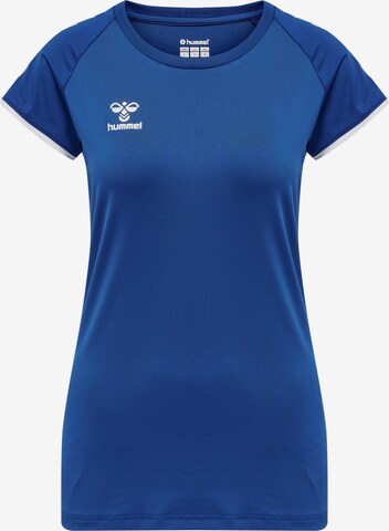 Hummel Functioneel shirt in Blauw: voorkant