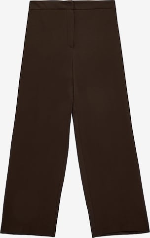 Koton Wide leg Pants in Brown: front