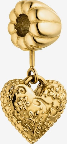 PURELEI - Atrelado 'Vintage Heart' em ouro: frente