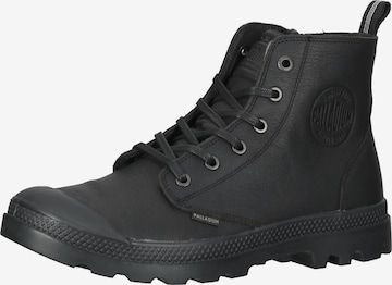 Palladium Veterboots 'PAMPA' in Zwart: voorkant