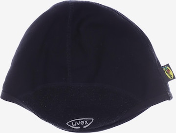 UVEX Hat & Cap in One size in Black: front