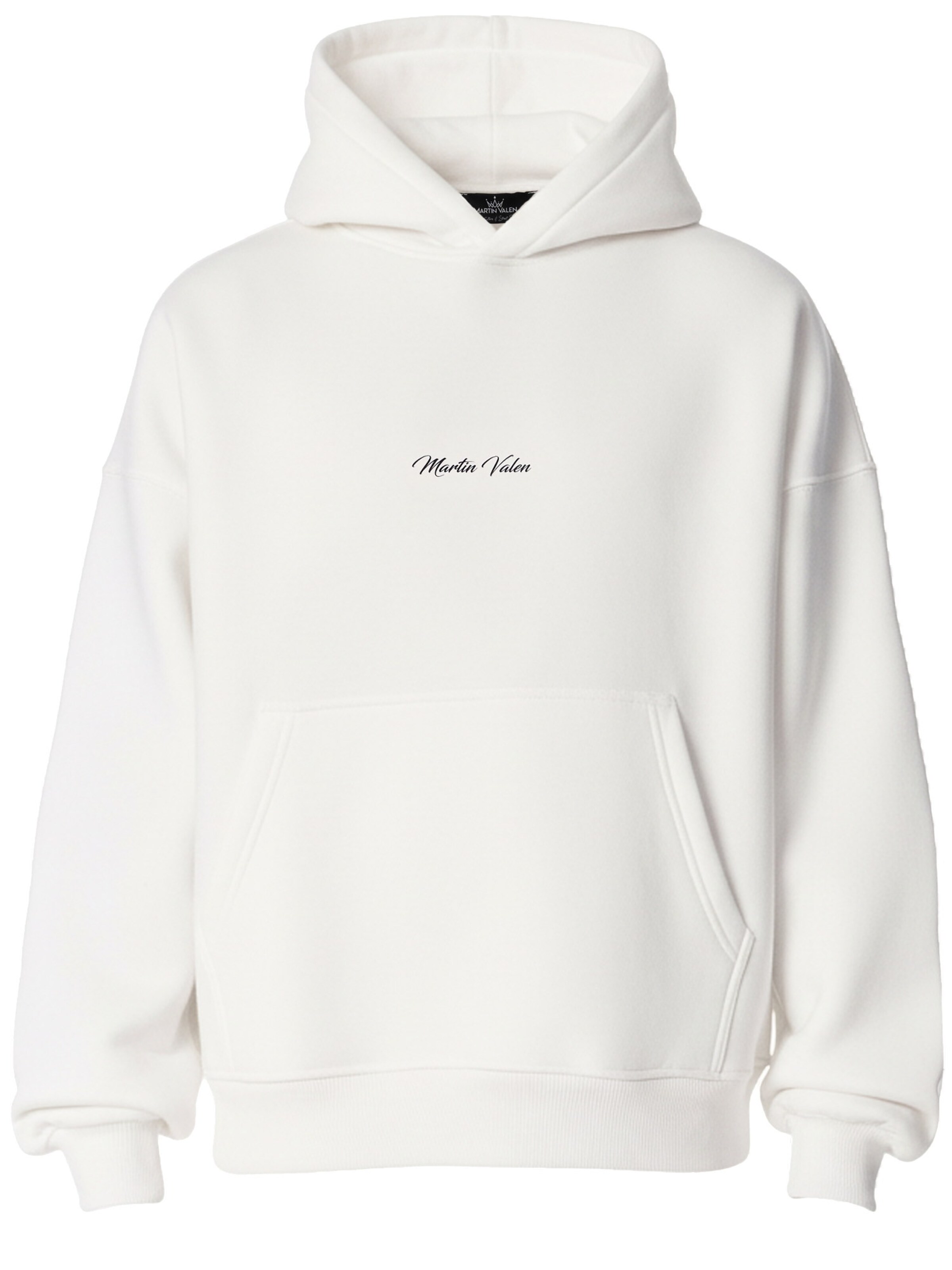 MARTIN VALEN Sweatshirt in Wit: voorkant