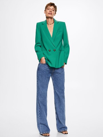 MANGO Blazer 'JUSTO' in Green