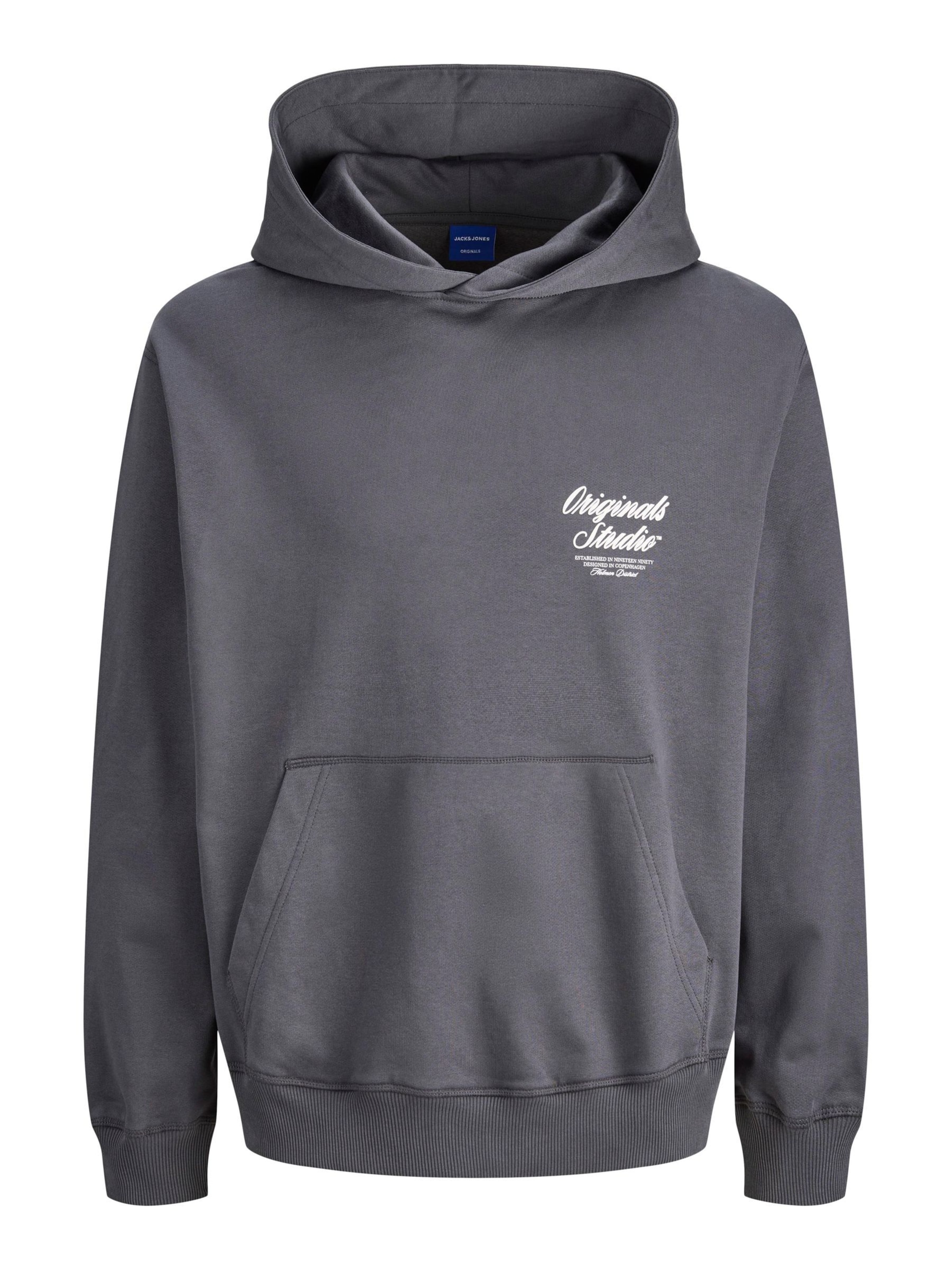 JACK & JONES - Sudadera en gris: frente