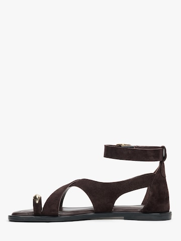 Estro Sandal '088-315' i brun
