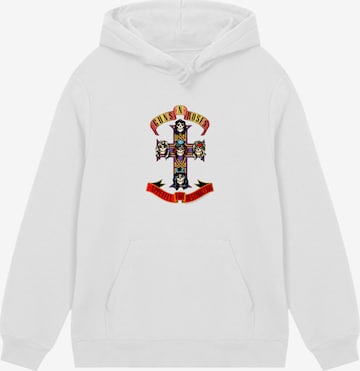 Pull-over 'Guns 'n' Roses Appetite For Destruction' F4NT4STIC en blanc : devant