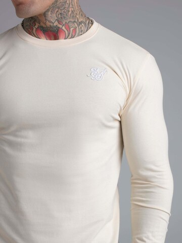 Maglietta 'Essentials' di SikSilk in beige