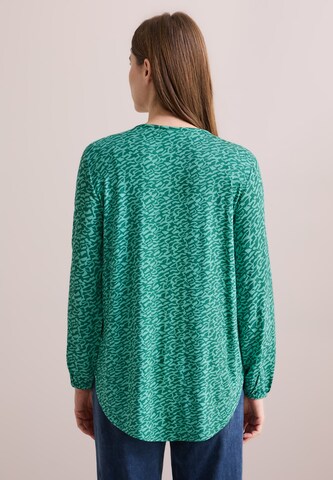 CECIL Gemusterte Bluse in Grün