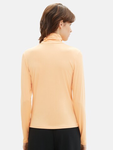 TOM TAILOR DENIM Majica | oranžna barva