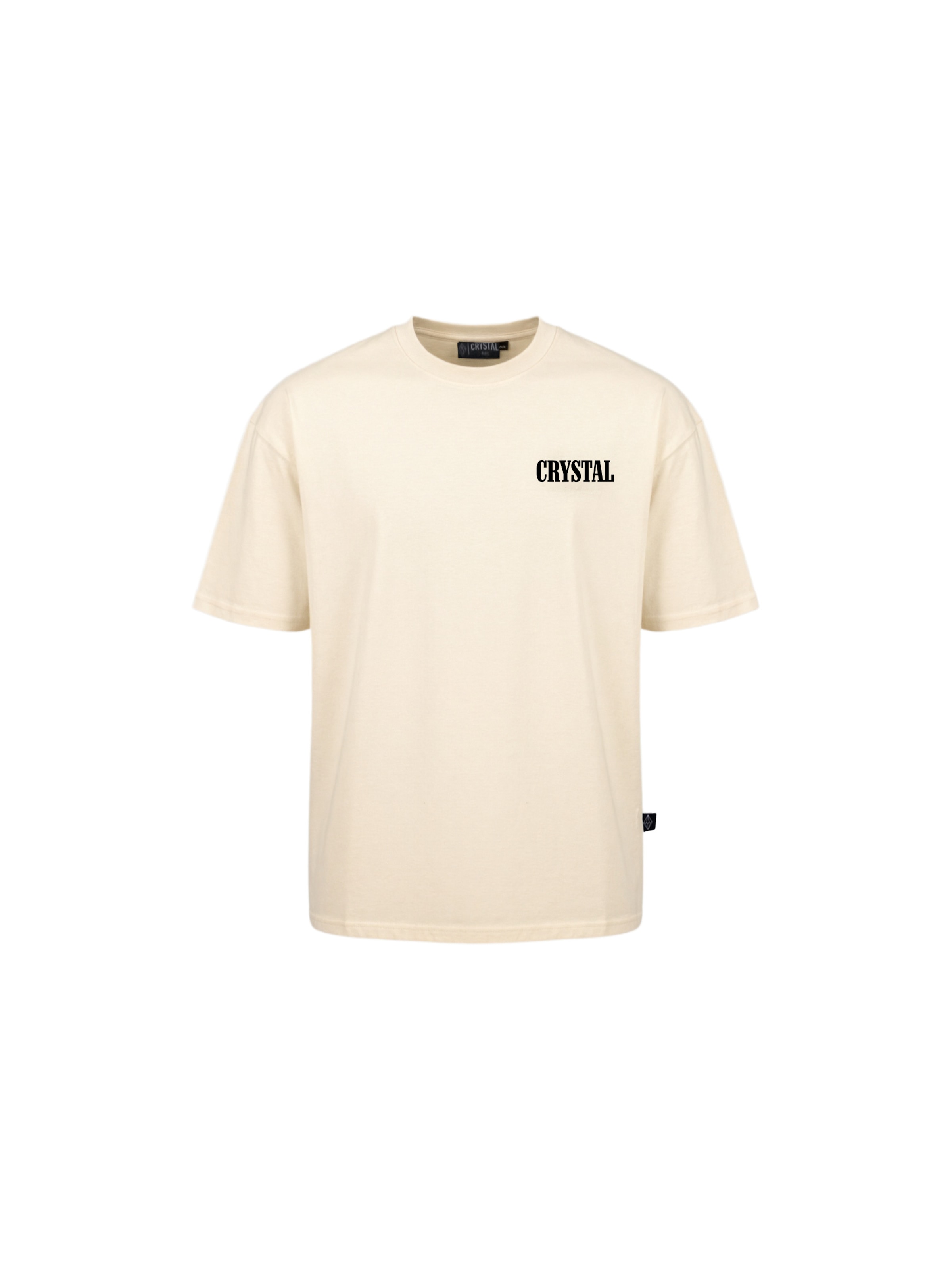 Crystal Paris Shirt 'Wolf'‌‌‌‌ in Weiß: Vorderseite