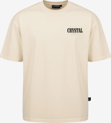 Crystal Paris Shirt 'Wolf' in Weiß: Vorderseite