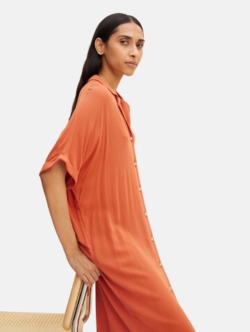 TOM TAILOR Blousejurk in Oranje