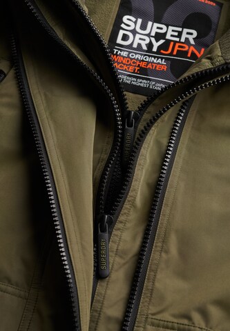 Veste mi-saison Superdry & Co en vert