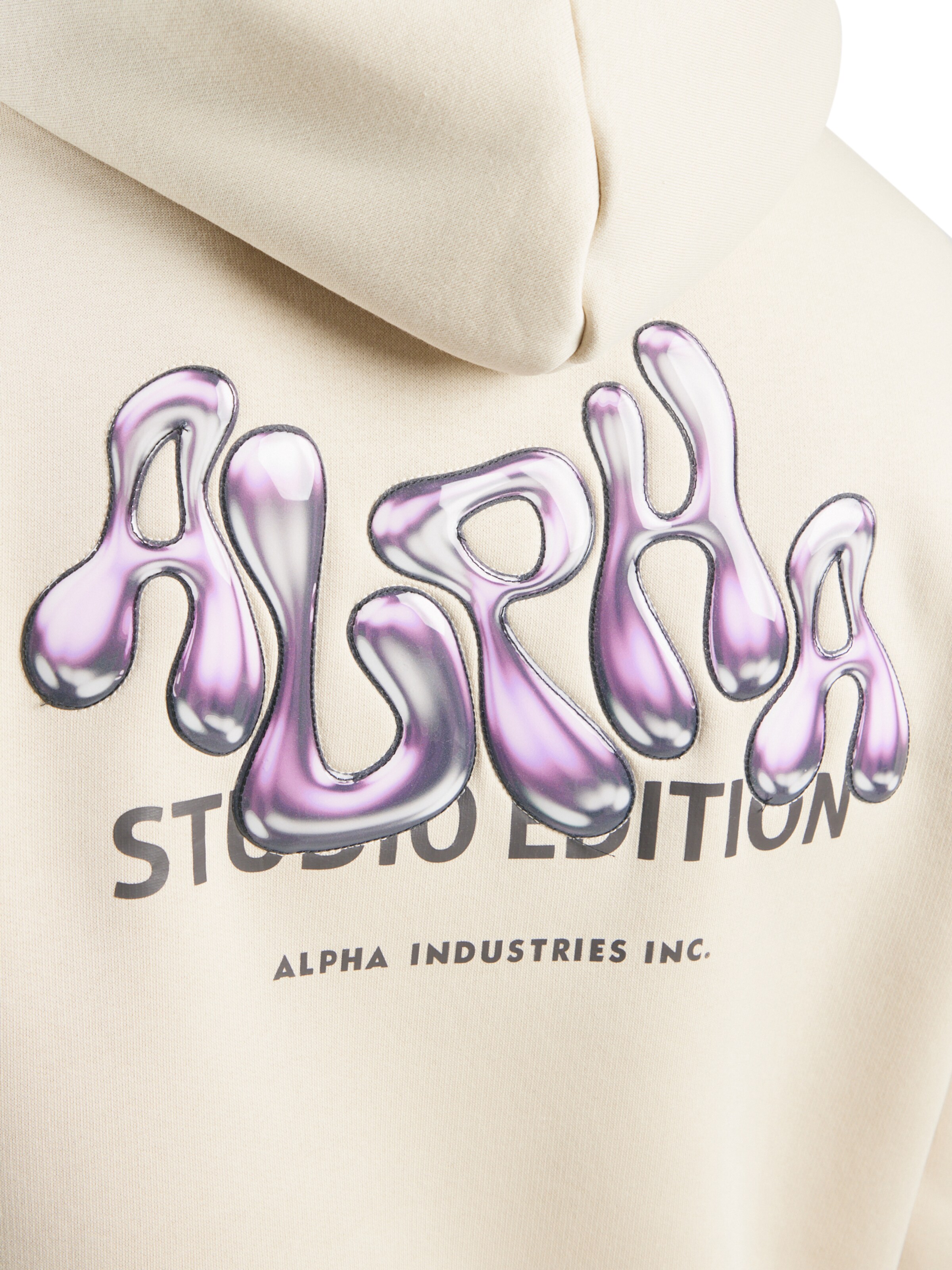ALPHA INDUSTRIES Sweatshirt 'Studio Edition' in White