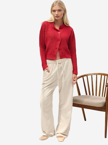Hiccup Gebreid vest in Rood