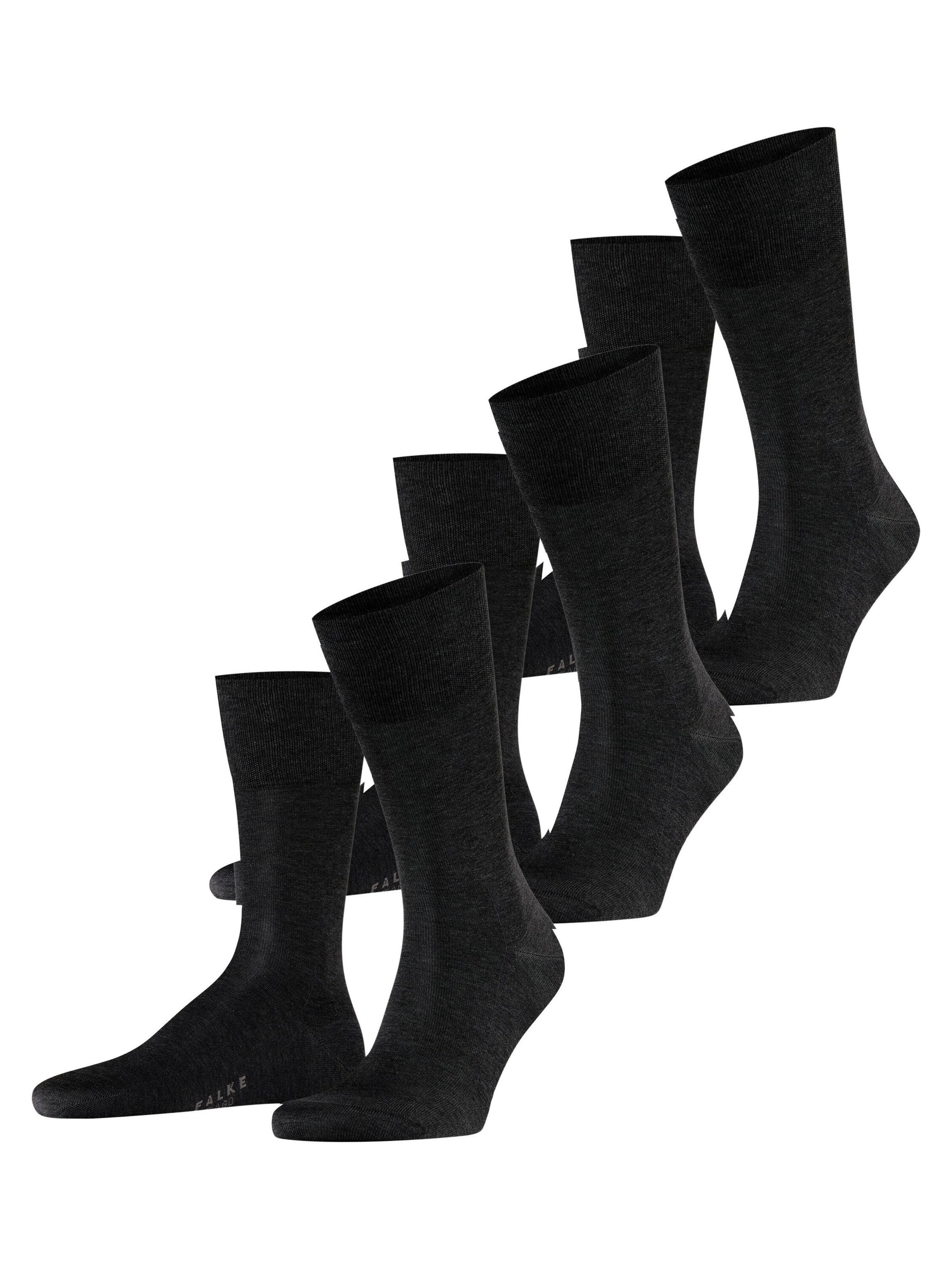 FALKE Socks 'Tiago 3-Pack' in Grey