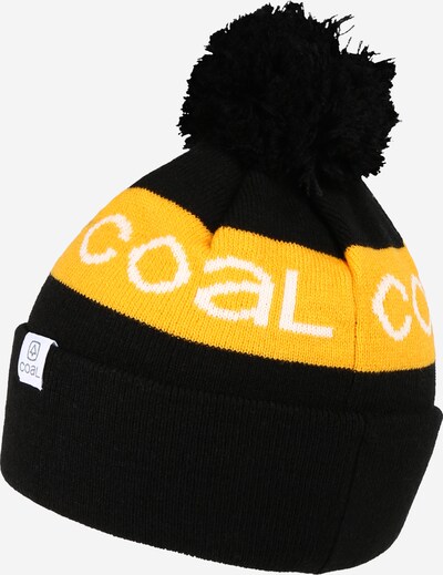 Coal Sportmütze in gelb / schwarz / weiß, Produktansicht