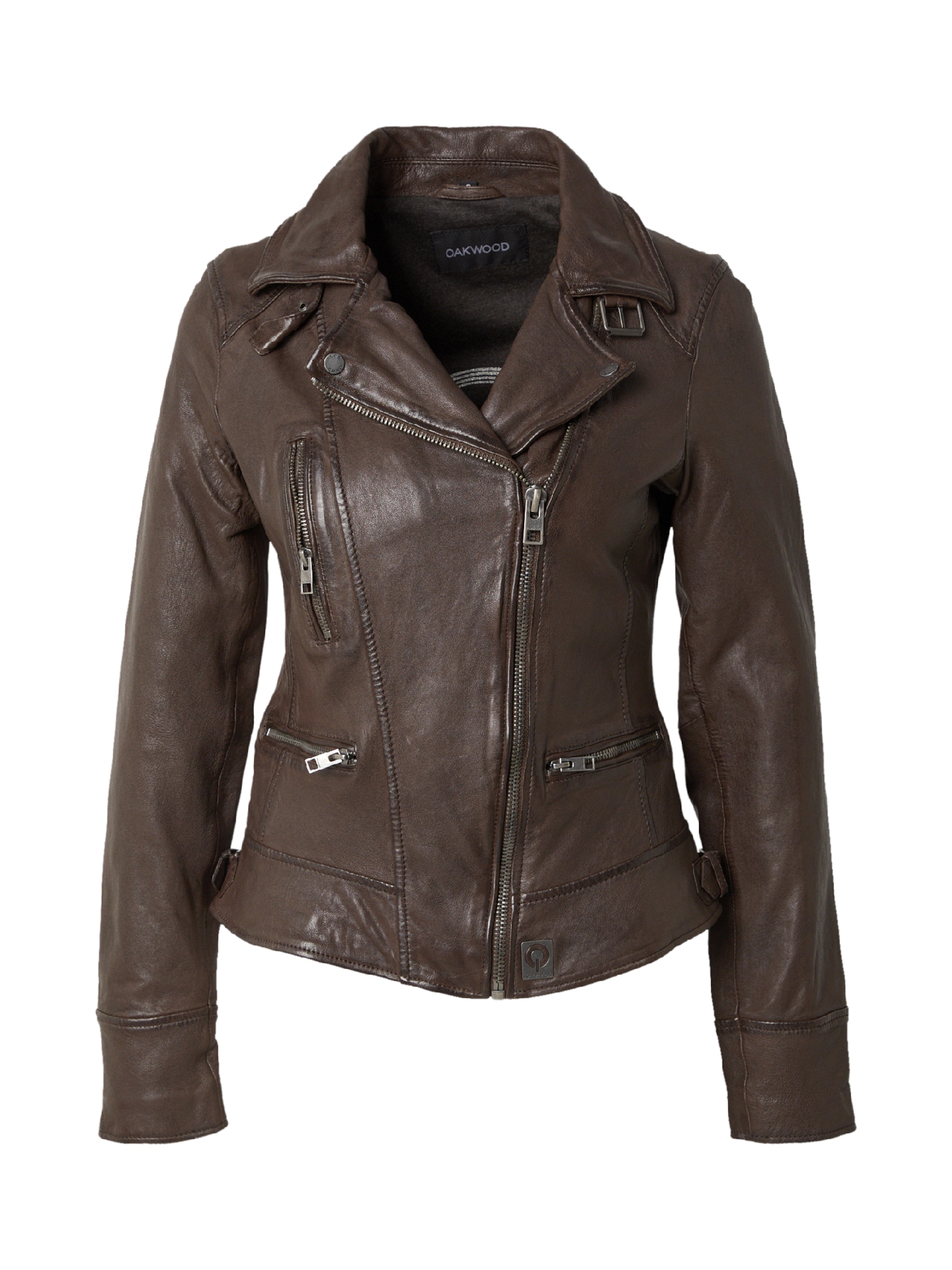 Geacă de primăvară-toamnă 'Video' de la OAKWOOD pe maro: față