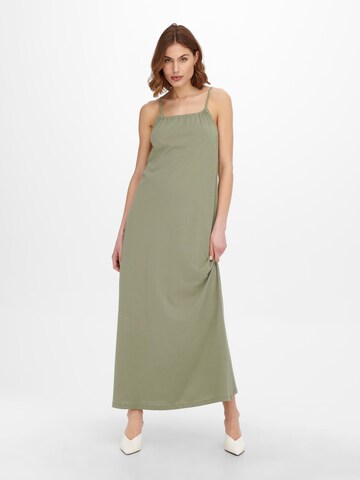 Robe 'May' ONLY en vert : devant