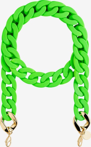 Cheeky Chain Munich Ketting 'Silk' in Groen: voorkant