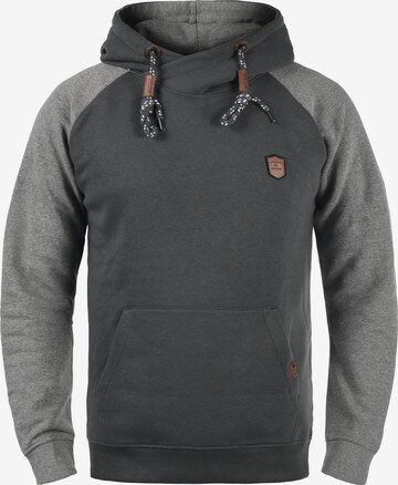 INDICODE JEANS Hoodie 'Toney' in Grau: predná strana