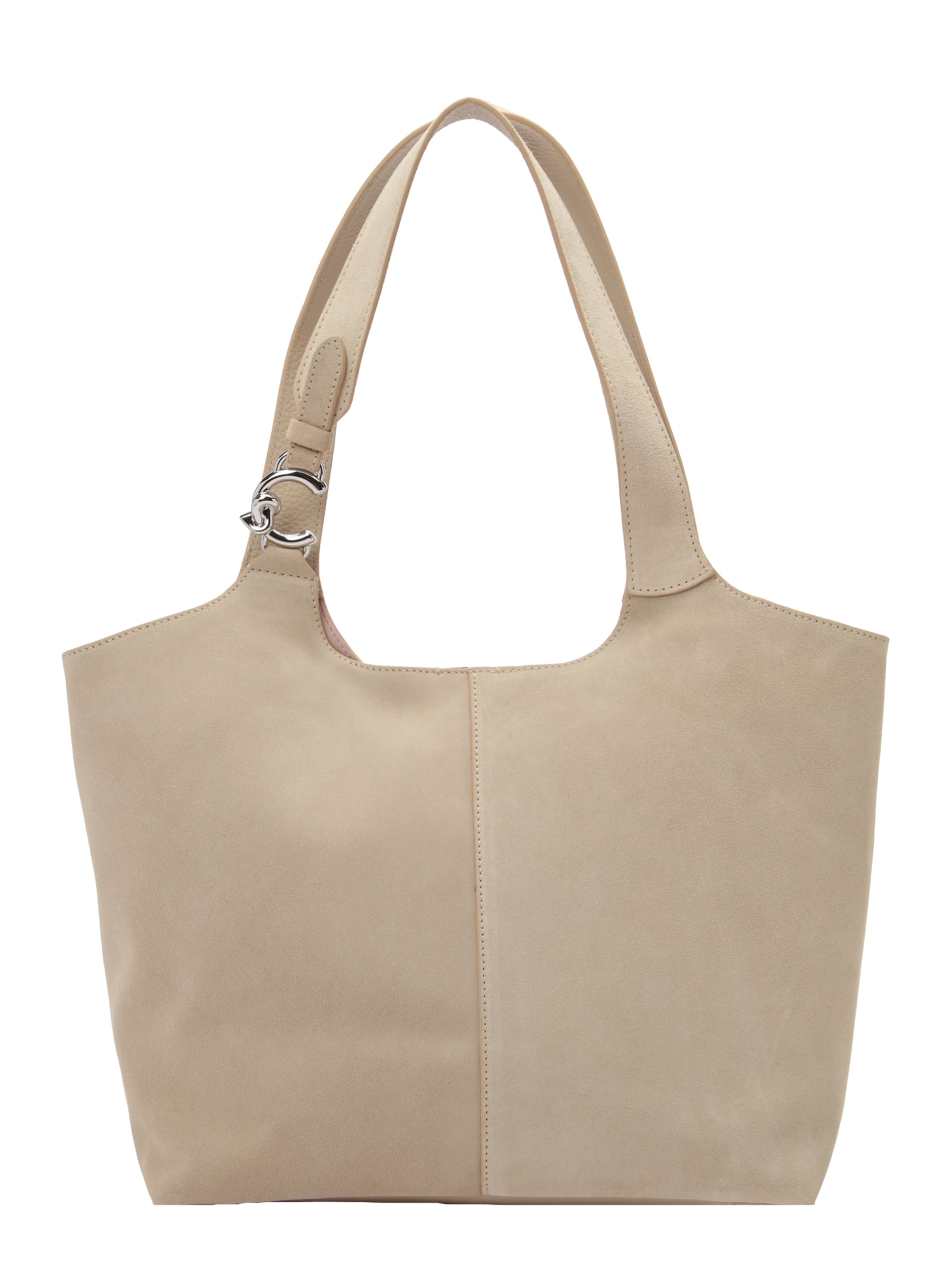 Coccinelle Shoppingväska 'C-EASY' i grå: framsida