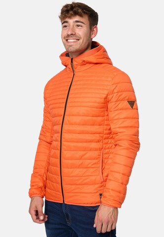 INDICODE JEANS Tussenjas 'Bowers' in Oranje: voorkant