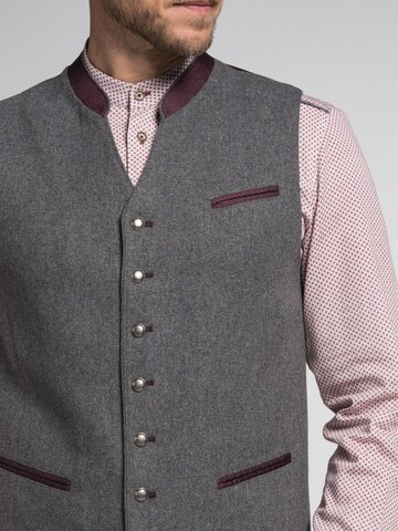 SPIETH & WENSKY Traditional Vest 'Aris' in Grey