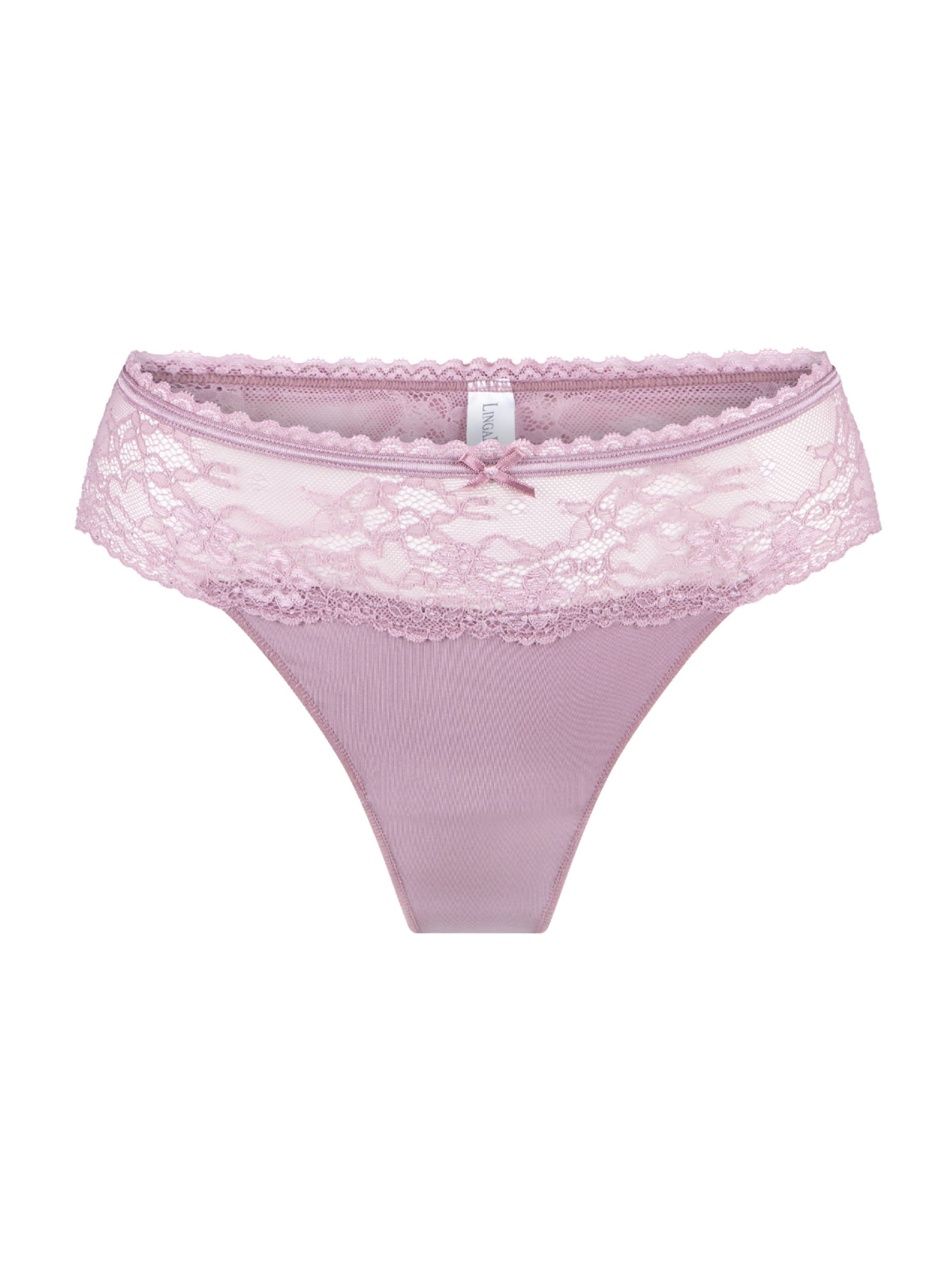 LingaDore Tangá 'Daily' - Fialová: predná strana