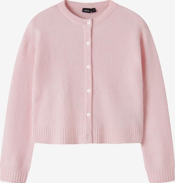 LMTD Knit cardigan in Pink: front
