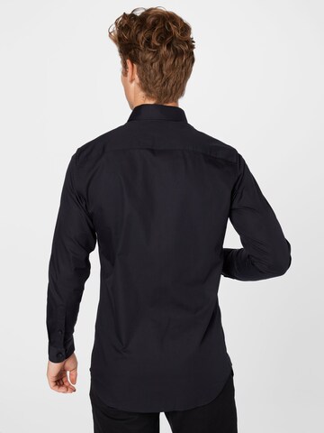 Slim fit Camicia 'Ethan' di SELECTED HOMME in nero